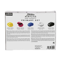 PEBEO Studio Acrylics acrylic paint set 5 x 100 ml