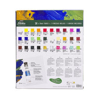 Pebeo Studio Acrylics Set of Acrylic Paints, 30x20 ml + 1 Brush — image 4