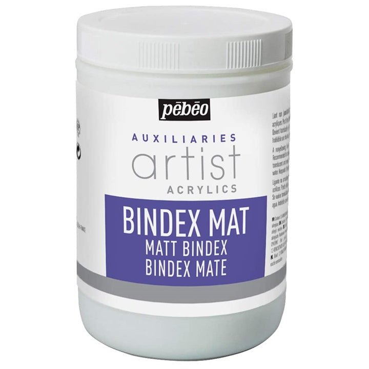 Pebeo Studio Bindex Matte Acrylic Binder | various sizes — image 2