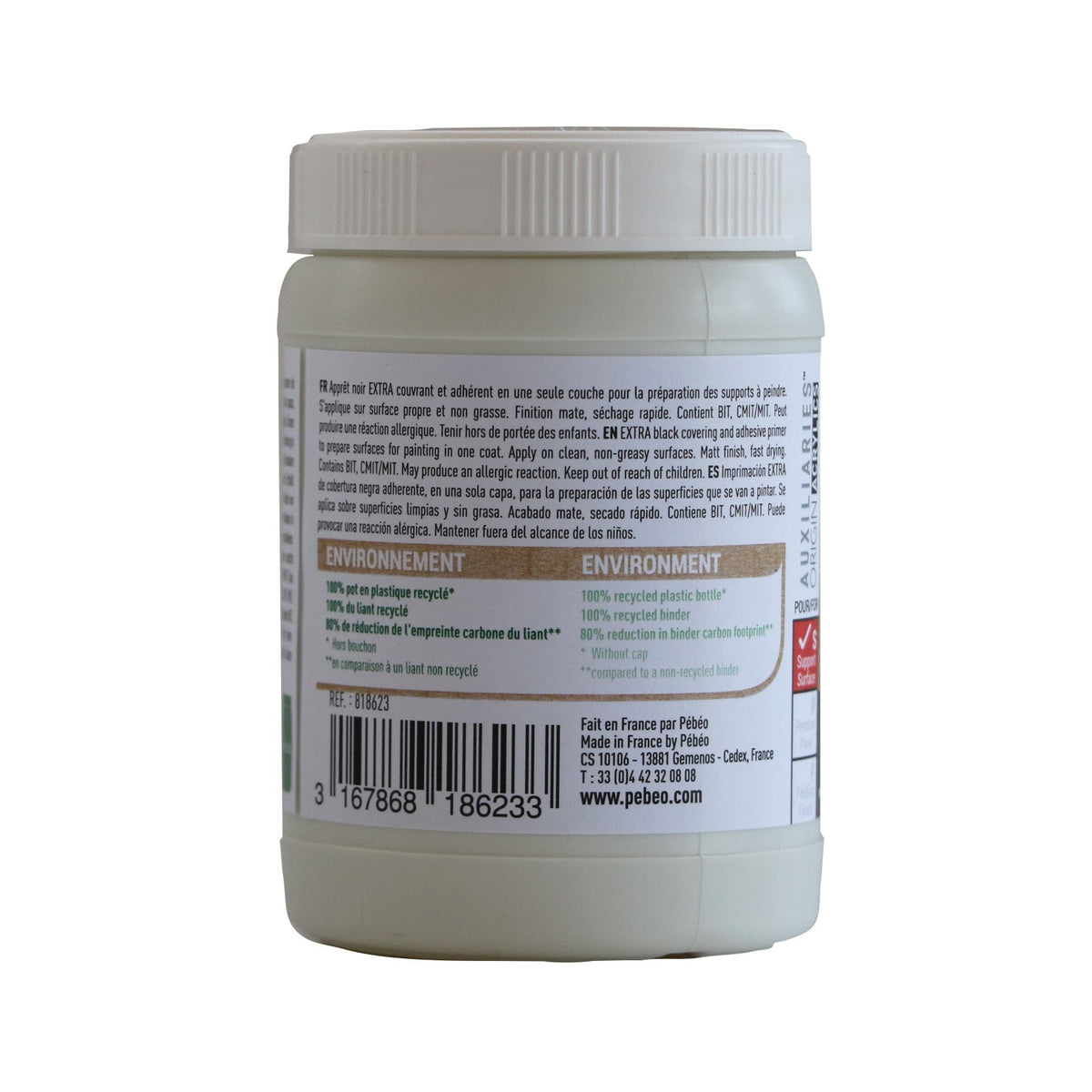 Pebeo Studio Black Gesso 225 ml