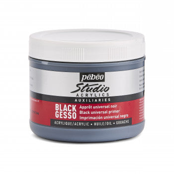 Pebeo Studio Black Gesso 500 ml