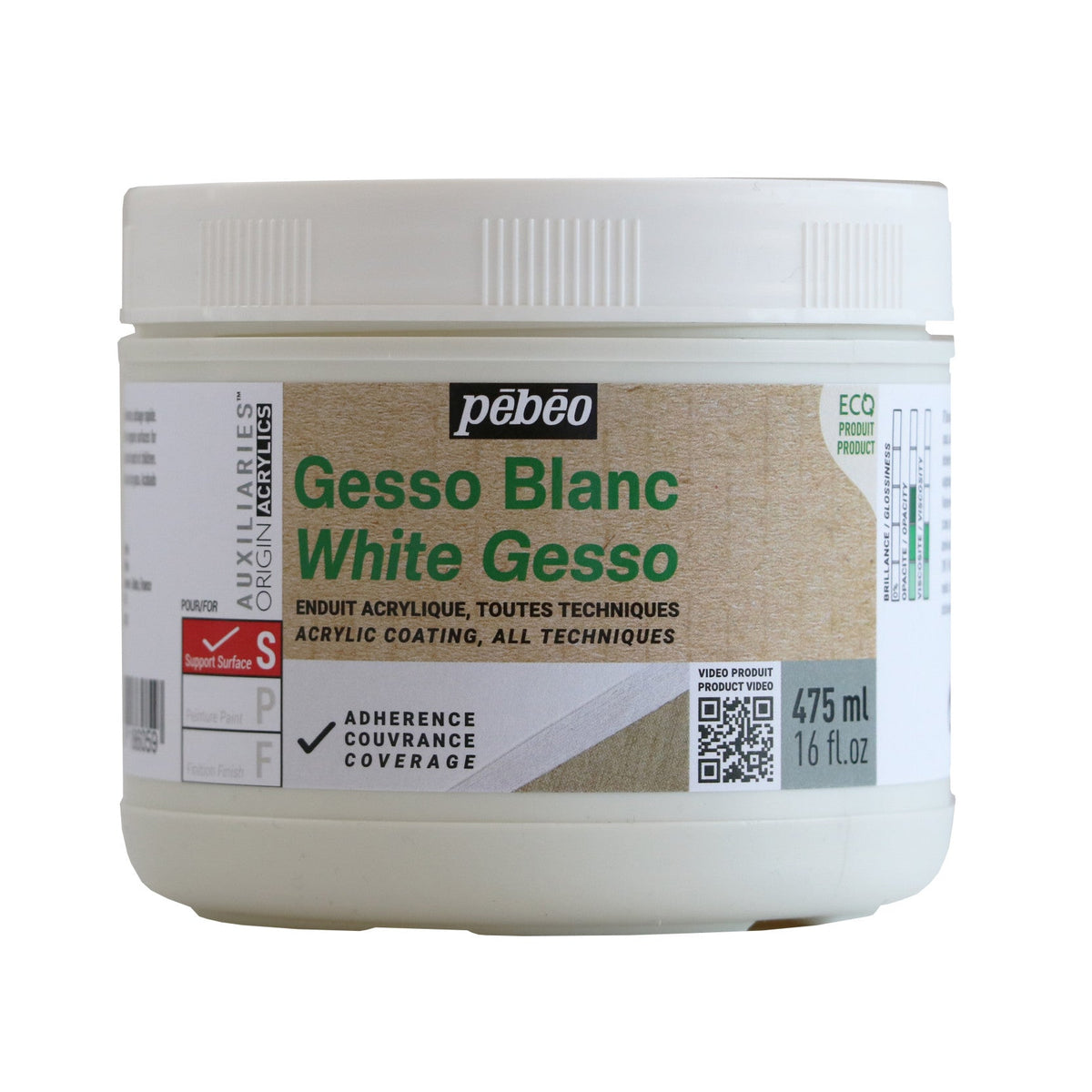 Pebeo Studio Gesso Primer 475 ml