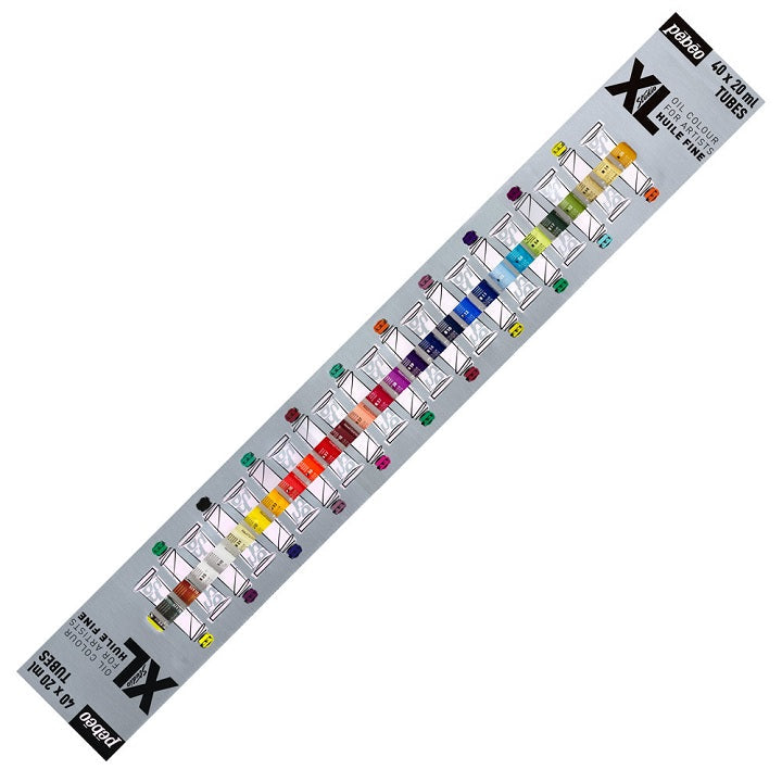Pebeo Studio XL Oil Paints, Set of 40 x 20 ml