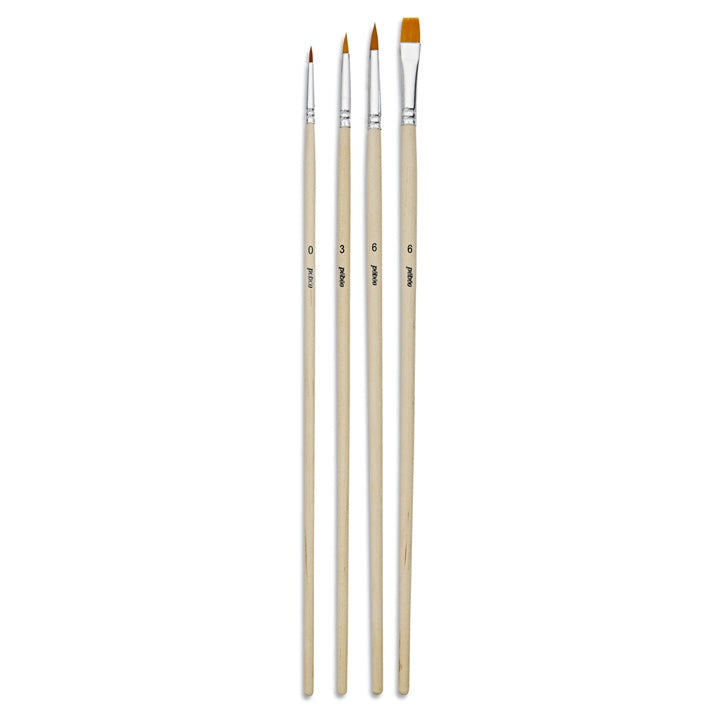 Pebeo Synthetic Brush Set of 4 — image 2