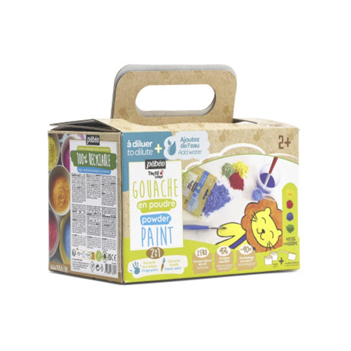 Pebeo Tactilcolor Powder Gouache, 4 x 100 g — image 3