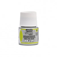 Pebeo Vitrea 160 Glass Paint Shimmer Silver 45 ml