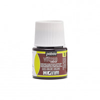 Pebeo Vitrea 160 Glossy Glass Paint 45 ml – Earth Brown