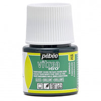 Pebeo Vitrea 160 Glossy Glass Paint 45 ml – Emerald