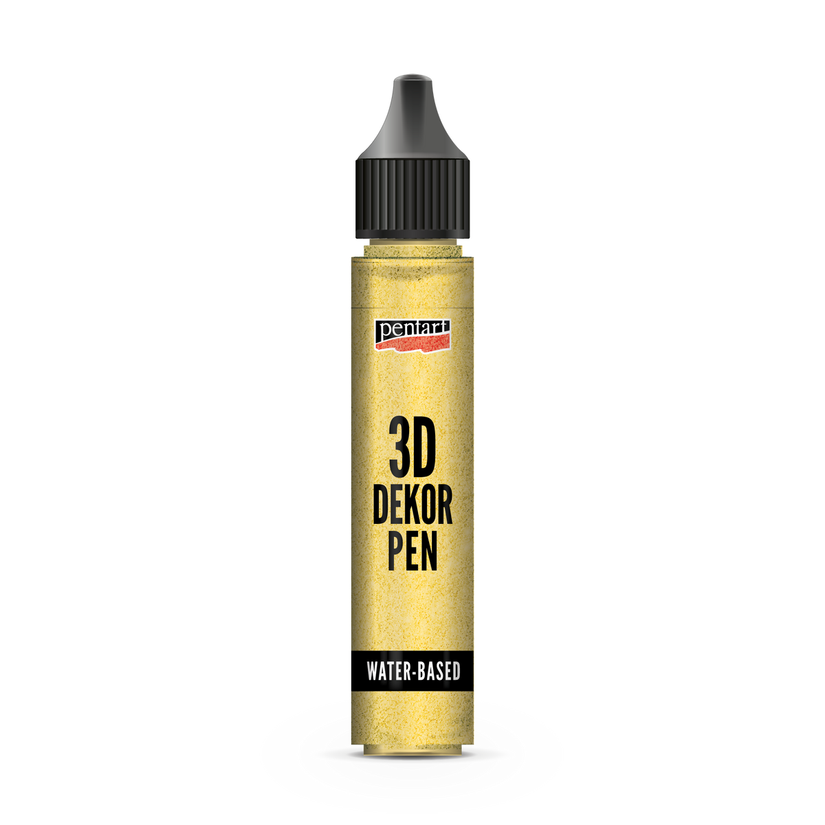 Pentart 3D Decor Pen Glitter - Gold 30 ml