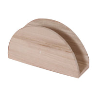 Pentart Arched Wooden Napkin Holder, 14 x 4 x 8 cm