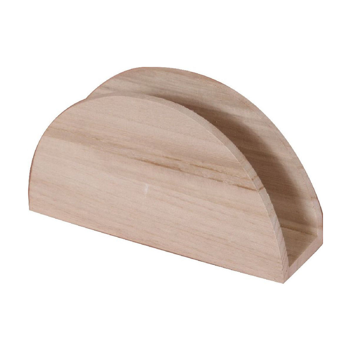 Pentart Arched Wooden Napkin Holder, 14 x 4 x 8 cm