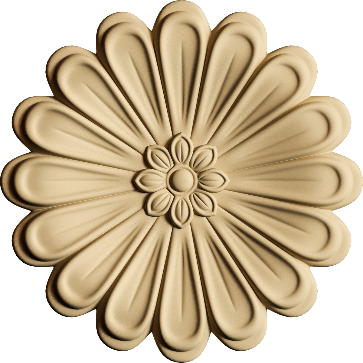 Pentart Bendable Wood – Flower Ball 7 cm