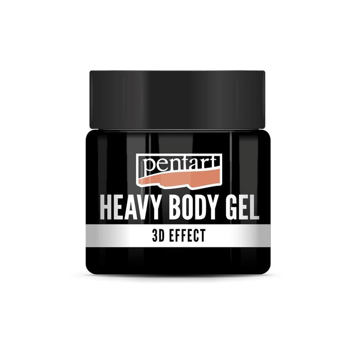 Pentart Black Gloss Heavy Body Gel | Various Volumes — Image 2