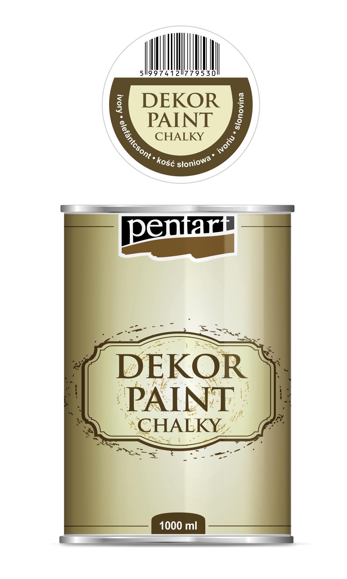 Chalky decorative paint 1000 ml