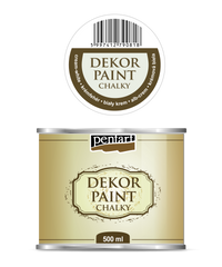Pentart Chalky Decorative Chalk Paint 500 ml – cream