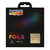 Pentart Colored Foil, 5 Sheets, 9 x 9 cm | various shades — image 7
