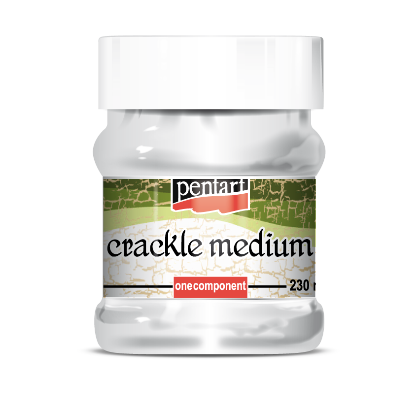 PENTART Crackle Medium with Cracking Effect – 230 ml