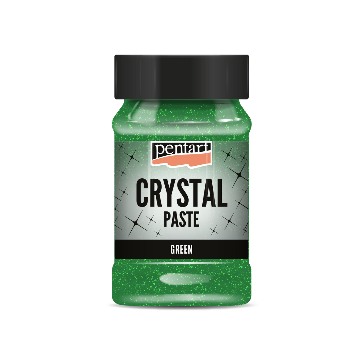 Pentart Crystal Paste 100 ml – green