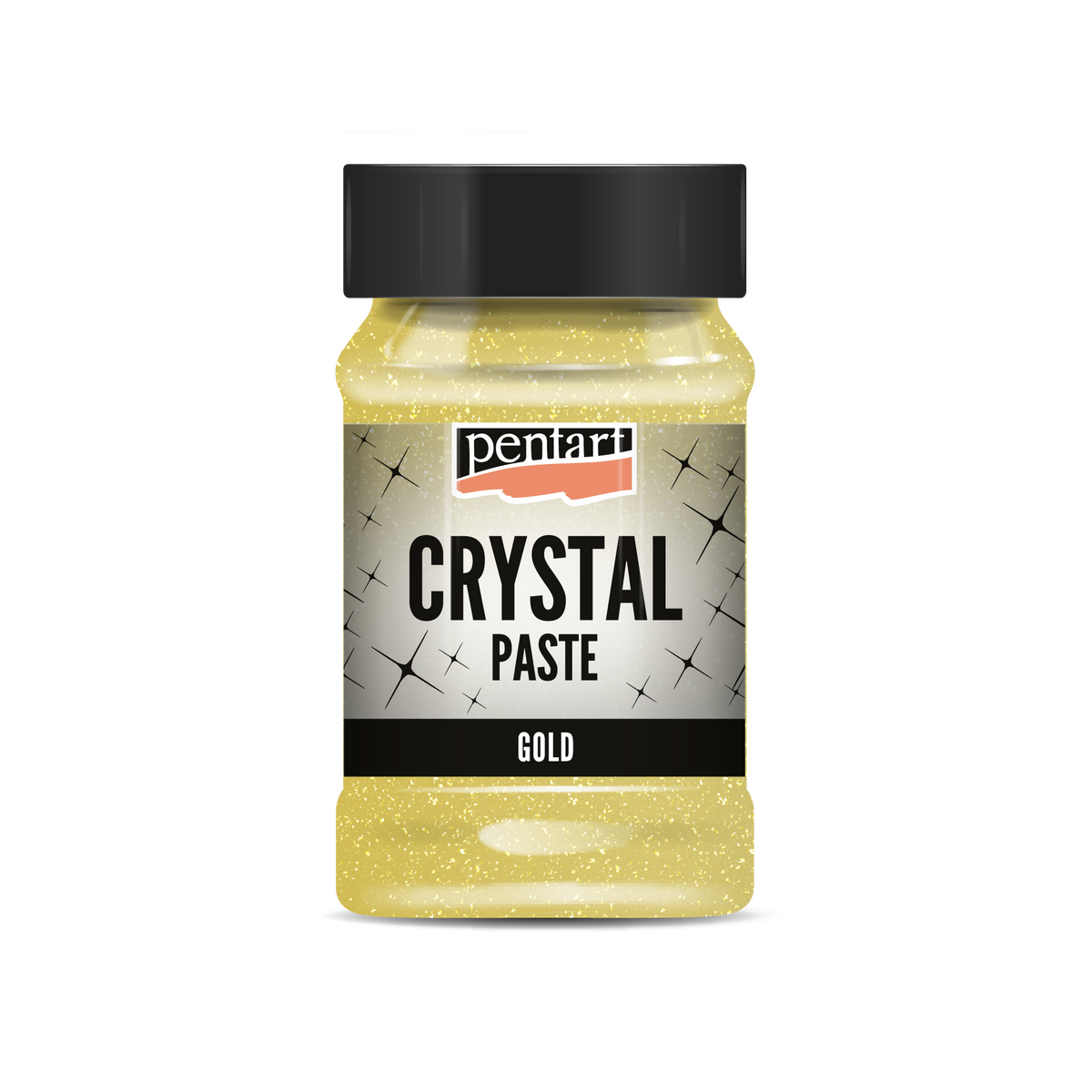 Pentart Crystal Paste 100 ml – golden