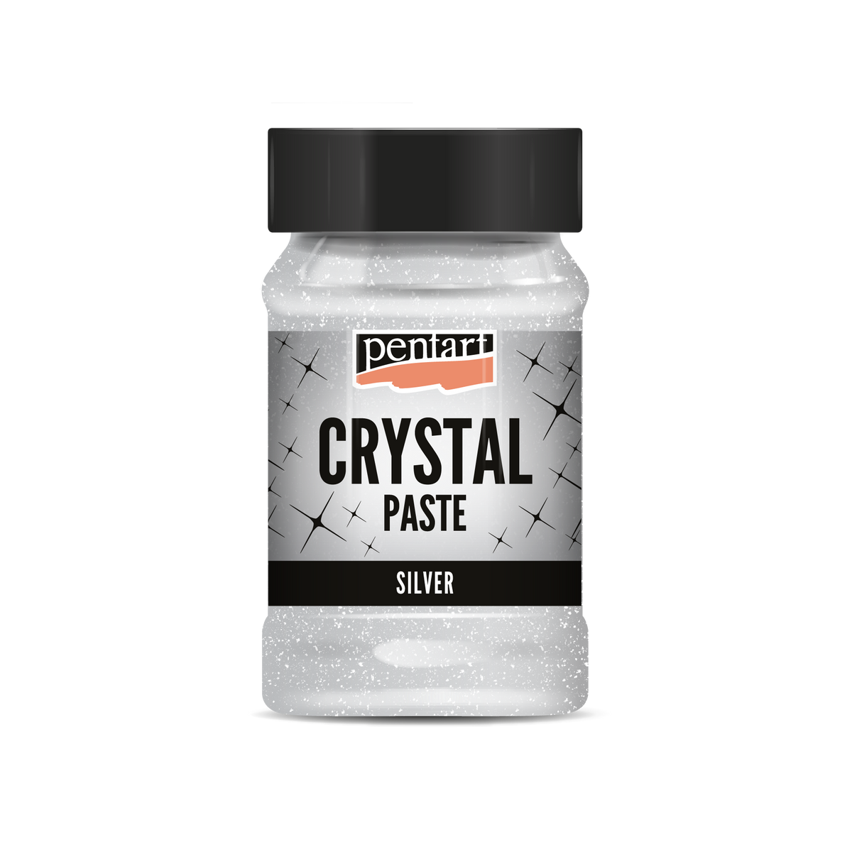 Pentart Crystal Paste 100 ml – silver