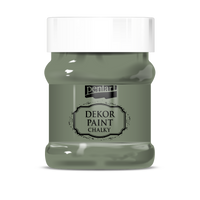 Pentart Decorative Chalk Paint Chalky - 230 ml – khaki green