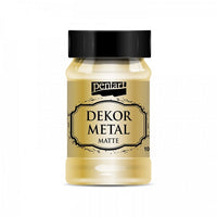 Pentart Decorative Paint 100 ml Metallic Matte | various colors — image 5