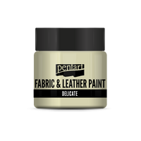 delicate fabric & leather paint 50 ml – dark gold