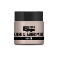 delicate fabric & leather paint 50 ml – rose gold