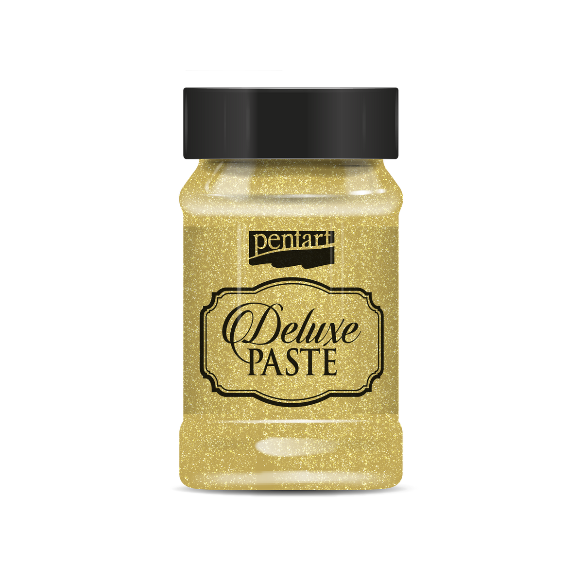 Pentart Deluxe Paste 3D Effects Paste, 100 ml – golden