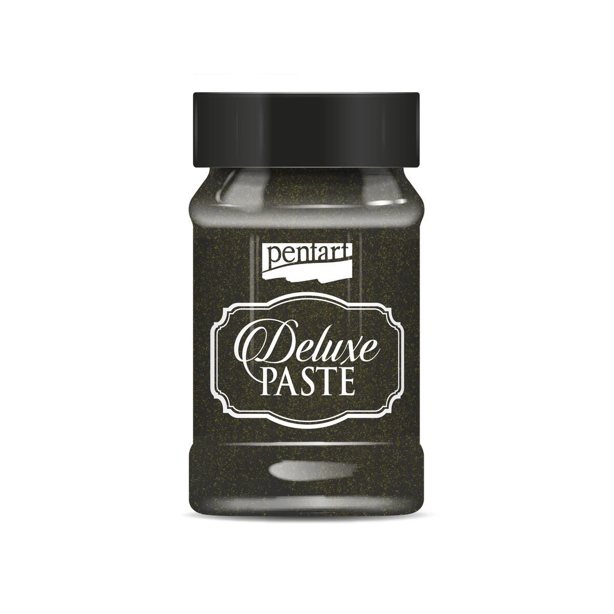 Pentart Deluxe Paste 3D Effects Paste, 100 ml – black-gold
