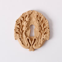Pentart Elastic Wood Keyhole 4.5 x 5 cm