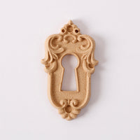 Pentart Elastic Wood Keyhole Lock 3 x 5 cm