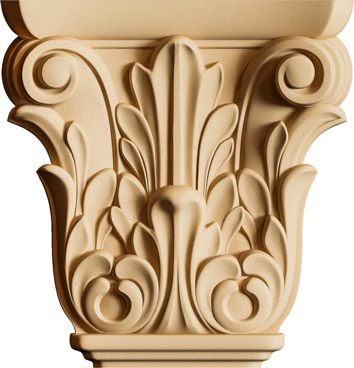 Pentart Elastic Wood KPM 01 Column - 6.2 x 6.0 x 1.6 cm