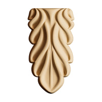 Pentart Elastic Wood Ornament - Drop KR 0145 4.1 x 8.1 x 1.3 cm