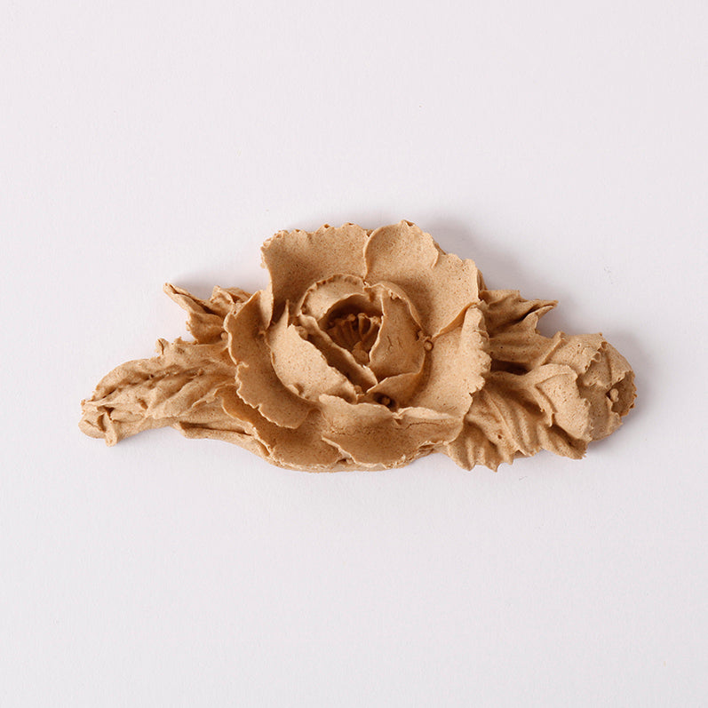 Pentart Elastic Wood Rose Garland 6.5 x 3 cm