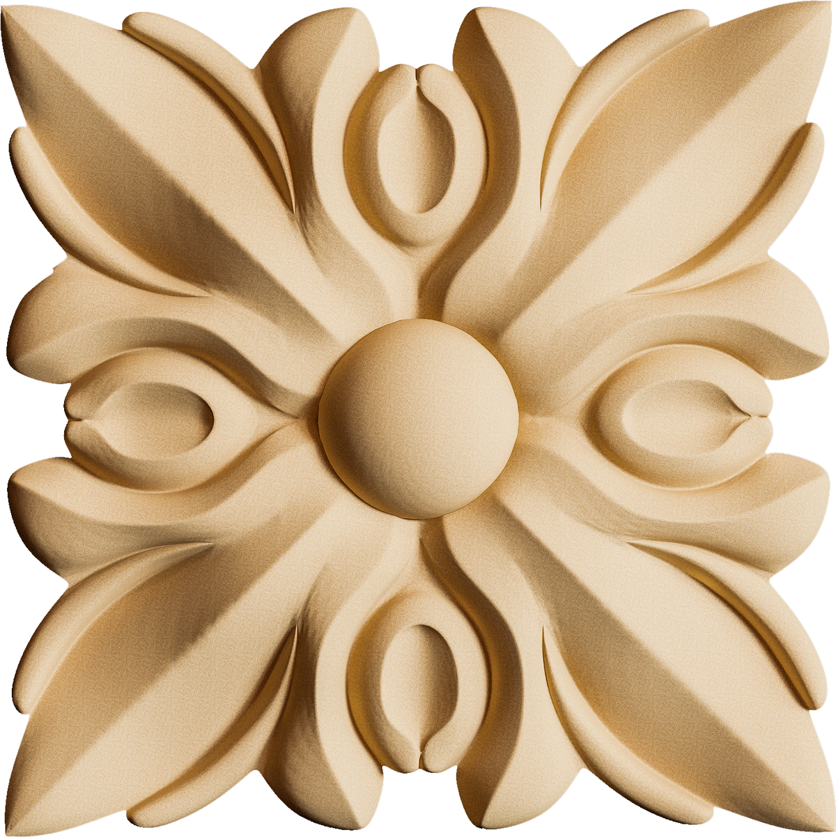 Pentart Elastic wood RZ 03 square 6 x 6 cm