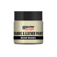 Pentart Fabric and Leather Paint 50 ml – ivory