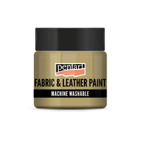 Pentart Fabric and Leather Paint 50 ml – light brown