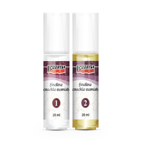 Pentart Fineline Crackle Varnish Set, 2-Component, 2x 20 ml