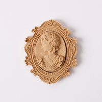 Pentart Flexible Wood Cameo 4.5 x 5 cm