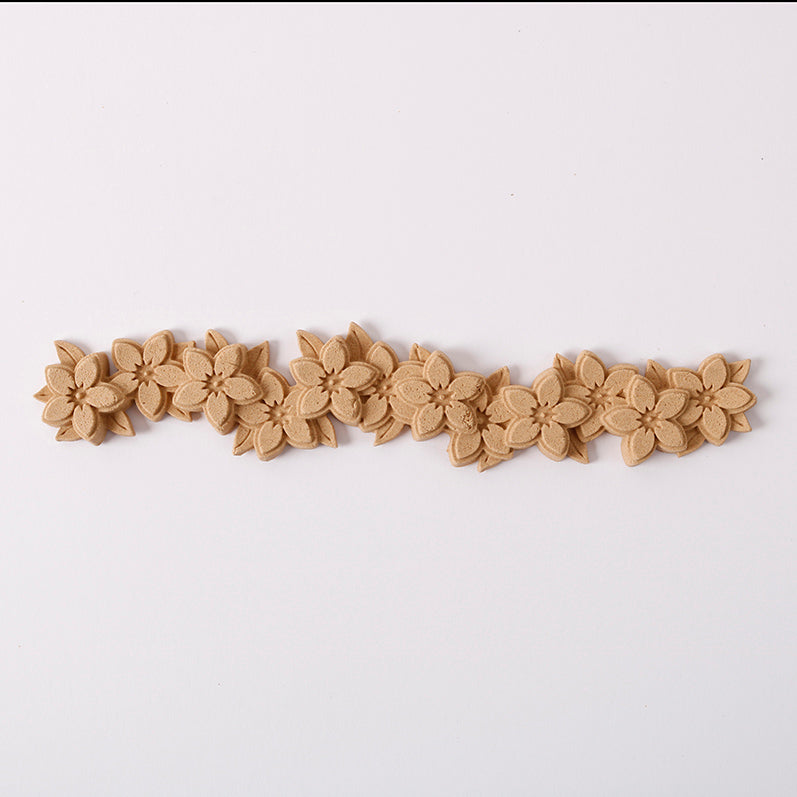 Pentart Flexible Wood Flower Garland 14 x 2 cm