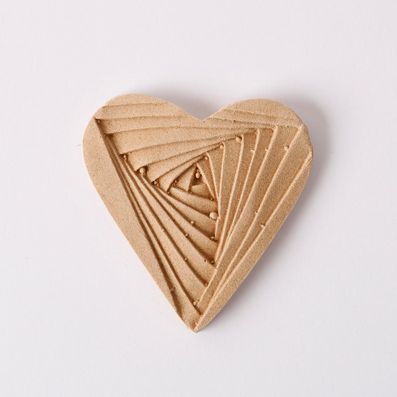 Pentart Flexible Wood Heart 5 x 6 cm