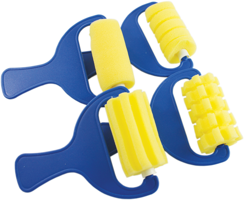 Pentart Foam Roller Set of 4