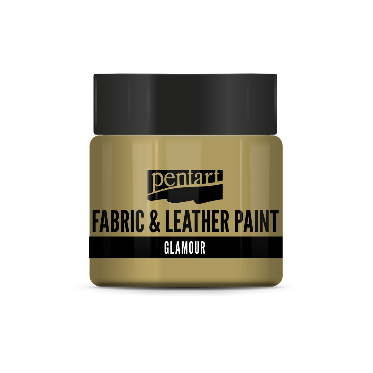 Glamour fabric and leather paint 50 ml – champagne
