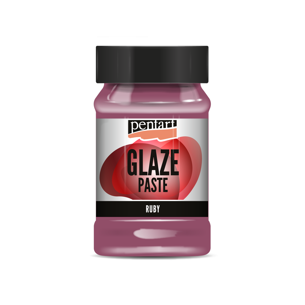 Pentart Junior Paints Glazing Paste 100 ml – Ruby