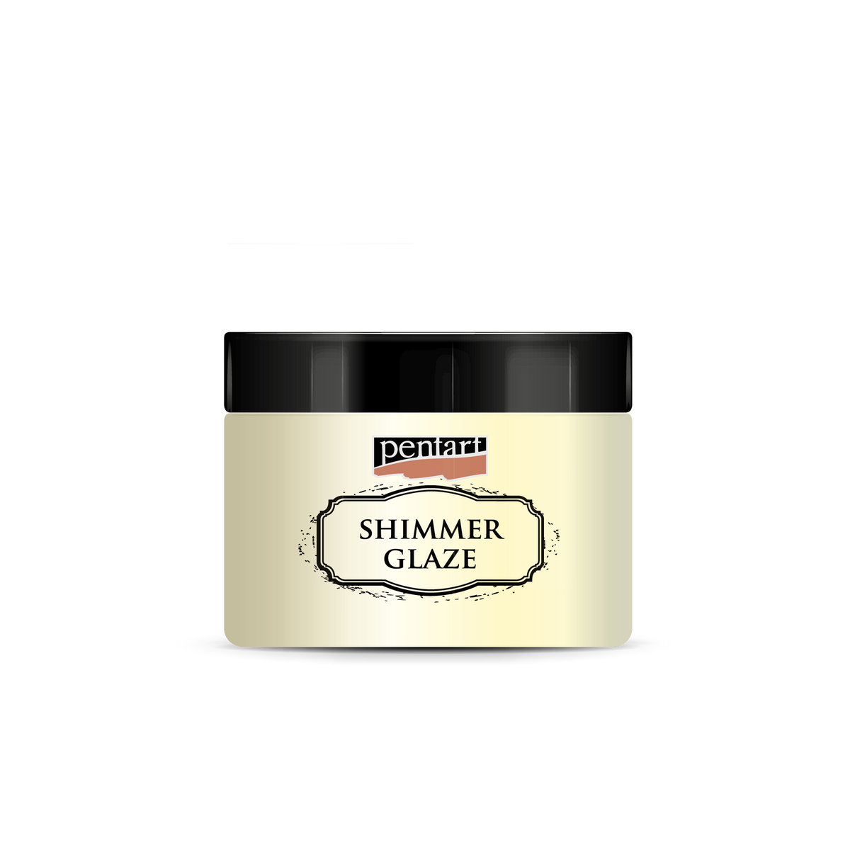 Pentart Junior Paints Shimmer Glaze 150 ml – pearl white