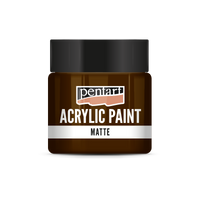 Pentart Matte Acrylic Paint 50 ml – 29633 - Red Brown