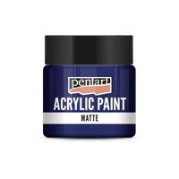 Pentart Matte Acrylic Paint 50 ml – Dark Blue