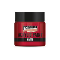Matte Acrylic Paint - 50 ml – lipstick red