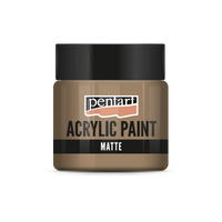 Pentart Matte Acrylic Paint 50 ml – Mars Brown